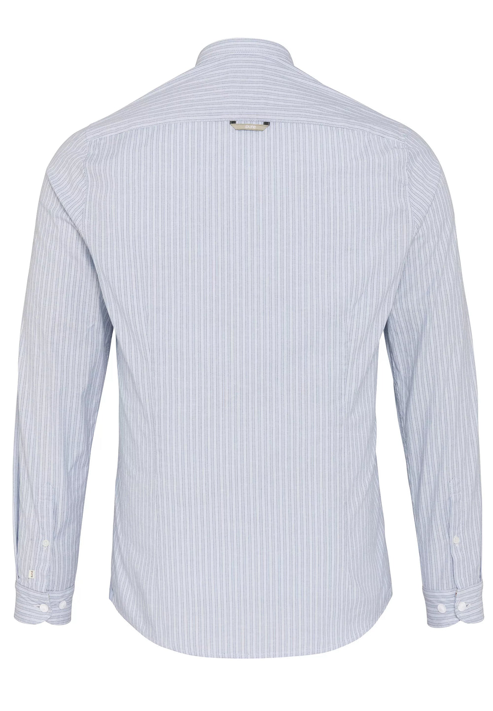 5019-21682 - Tracht Hemd Slim Fit - Streifen blau