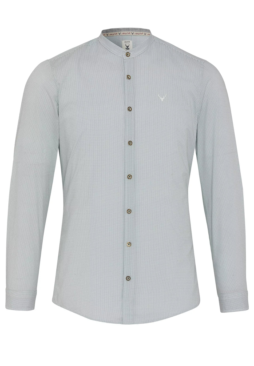 5020-21681 - Tracht Hemd Slim Fit - grün