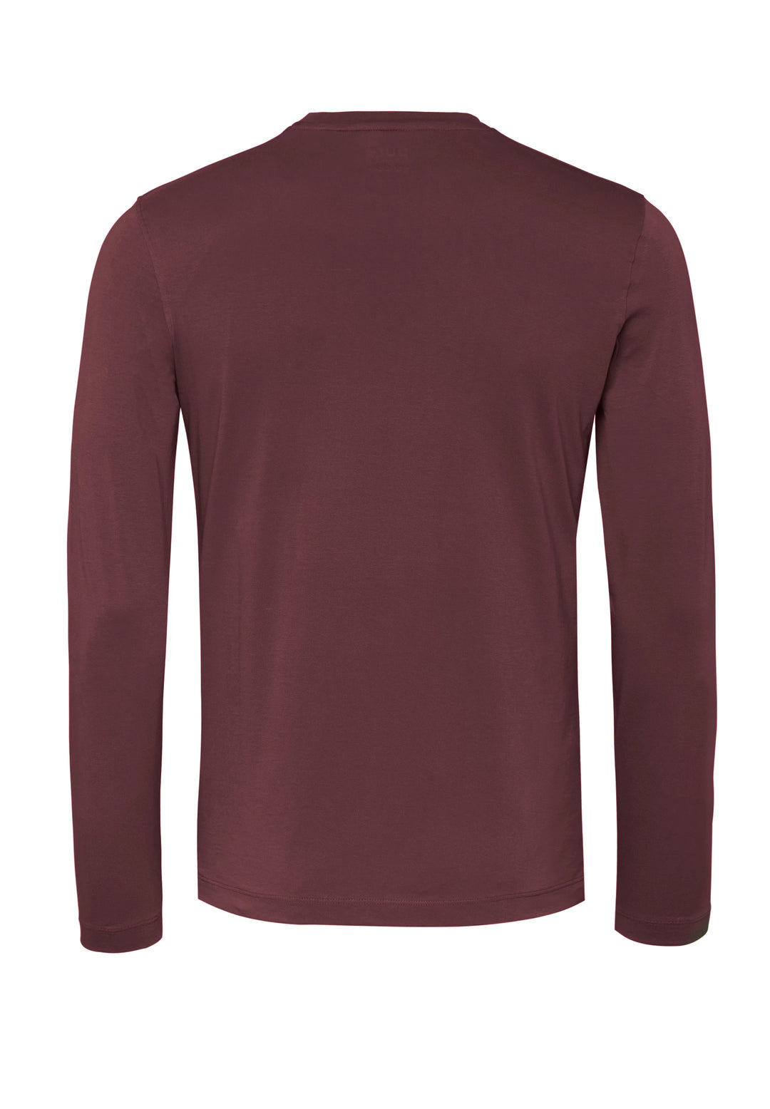 6002-91970 Pure Shirt Rundhals slim fit Langarm 330 uni bordeaux