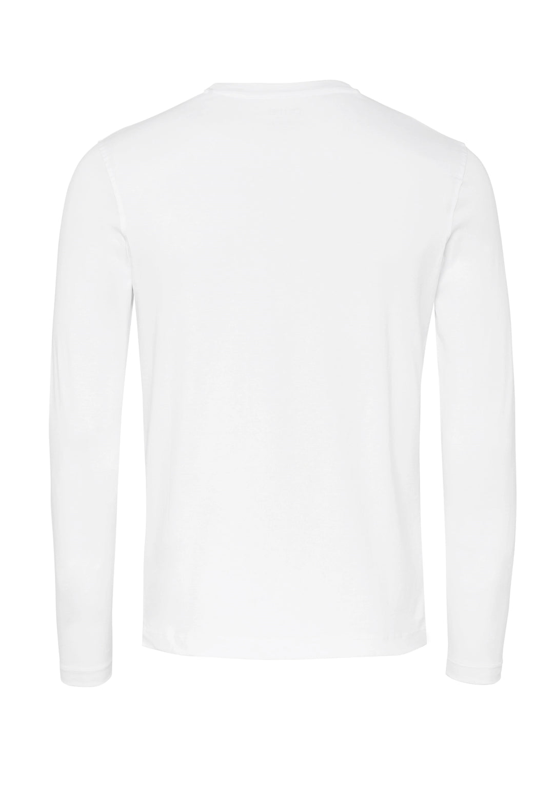 6002-91970 Pure Shirt Rundhals slim fit Langarm 900 uni weiß