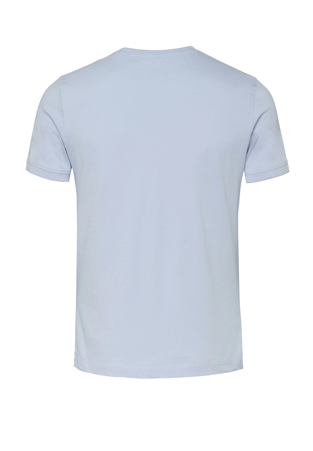 6007-92975 Pure T-Shirt Rundhals slim fit Halbarm 100 uni hellblau