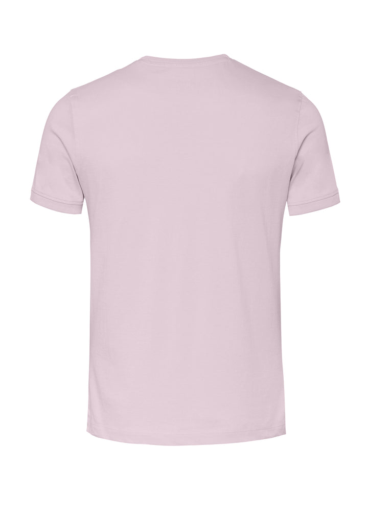 6007-92975 Pure T-Shirt Rundhals slim fit Halbarm 340 uni rosa