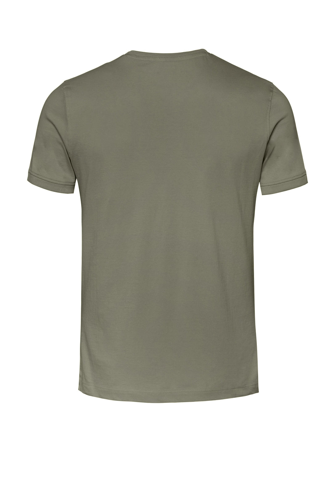 6007-92975 Pure T-Shirt Rundhals slim fit Halbarm 430 uni oliv