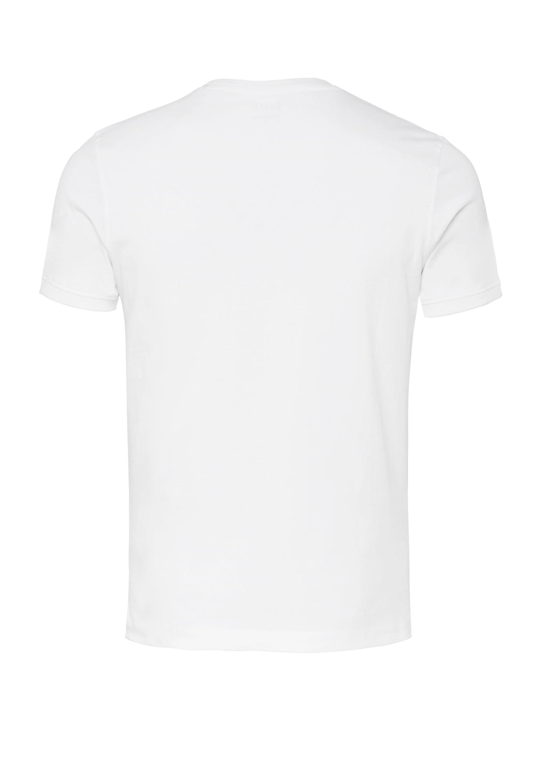 6007-92975 Pure T-Shirt Rundhals slim fit Halbarm 900 uni weiß
