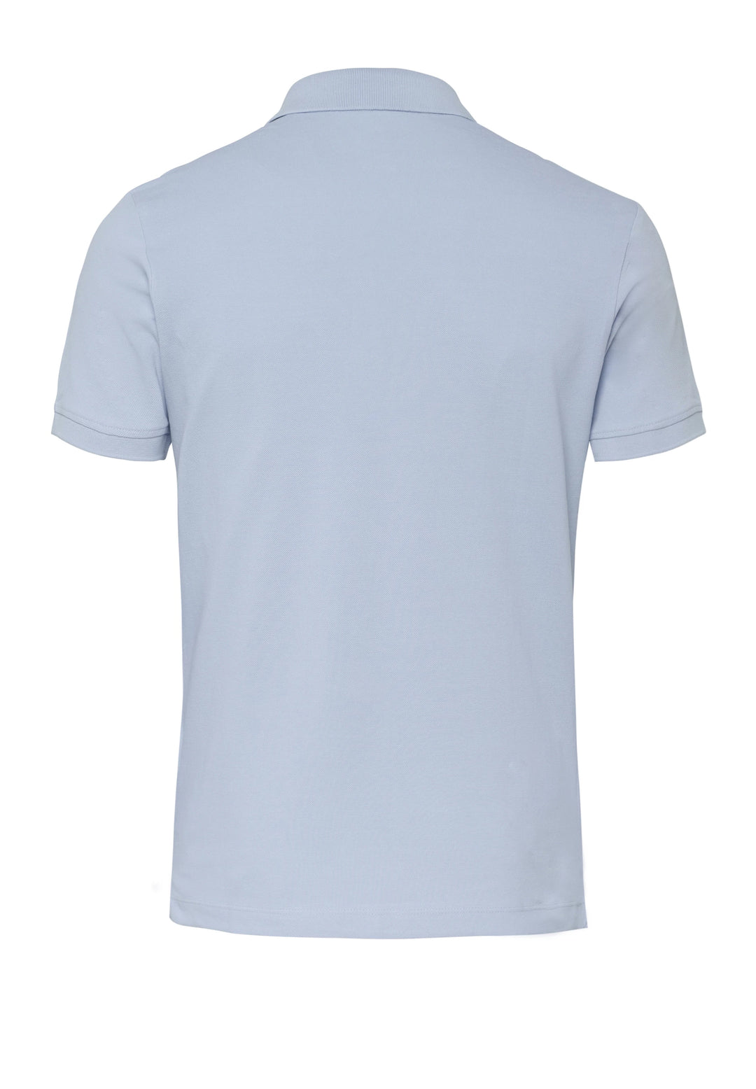 6008-92979 Pure Polo slim fit Halbarm 100 uni hellblau