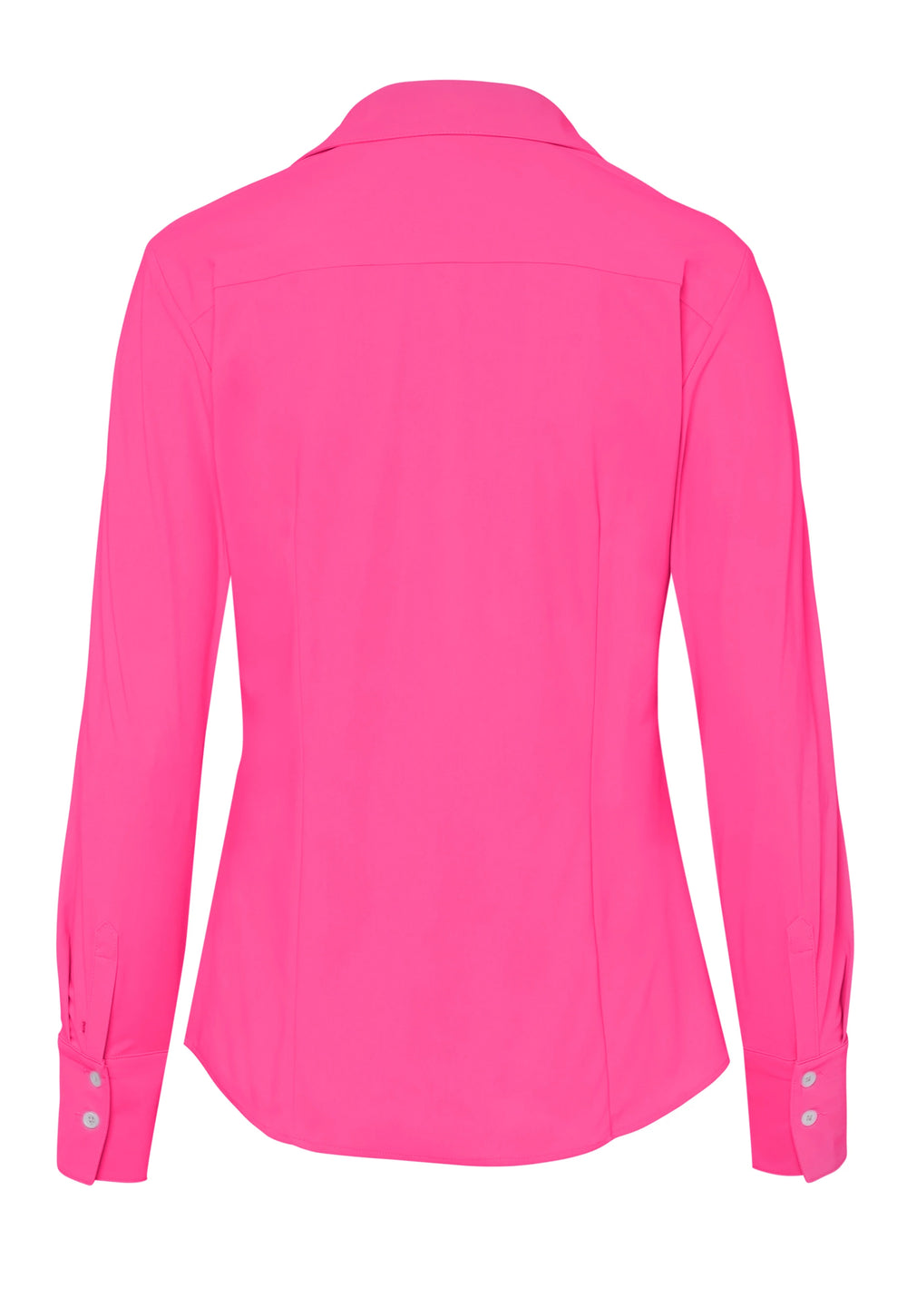 7700-91910 PURE- Functional Bluse slim fit Langarm 343 uni pink