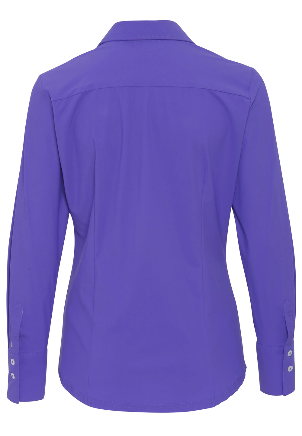 7700-91910 PURE- Functional Bluse slim fit Langarm 805 uni violett
