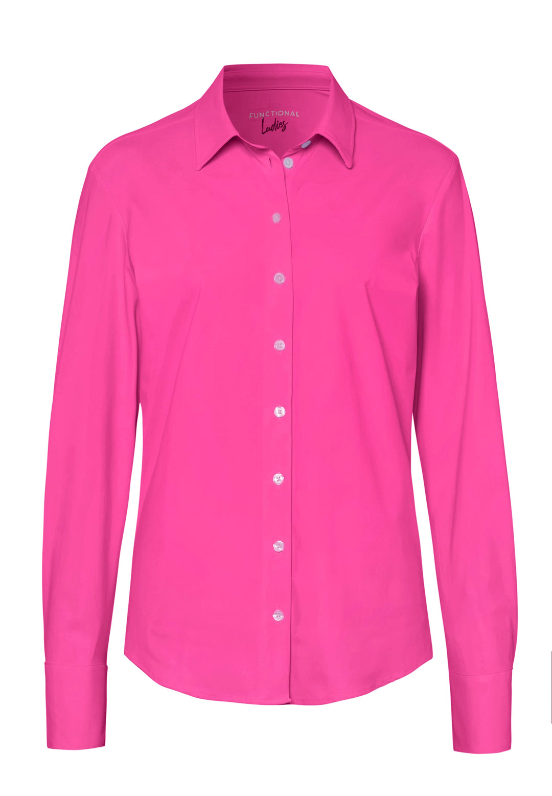 7700-91911 PURE- Functional Bluse Langarm 343 uni pink