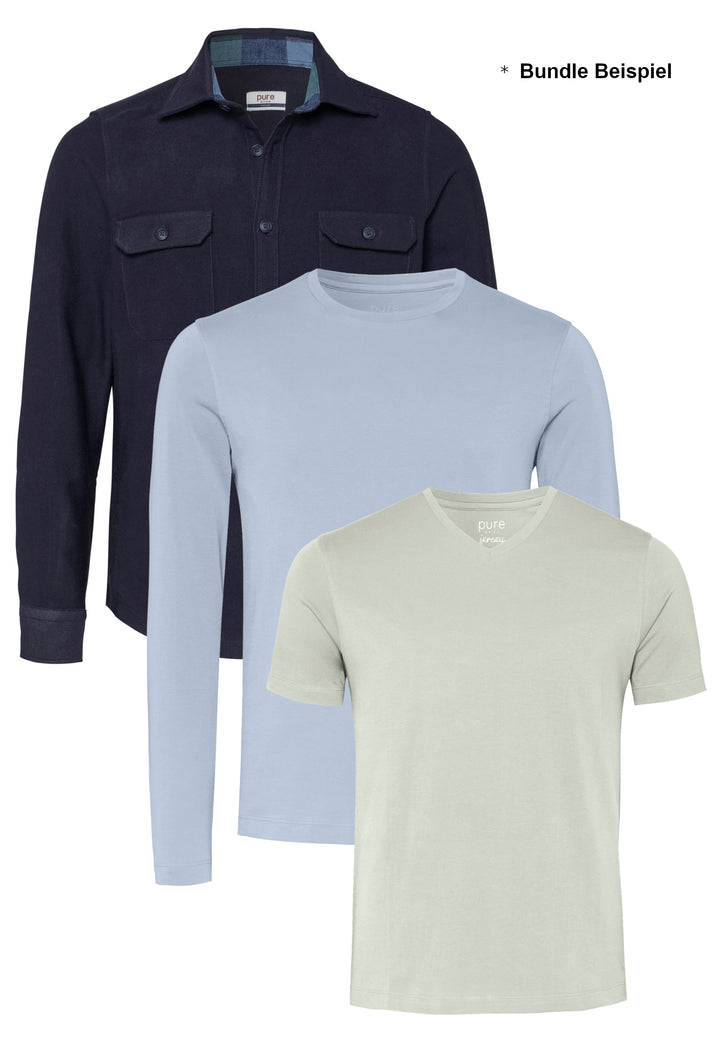 4744-51990 - Casual Overshirt - blau