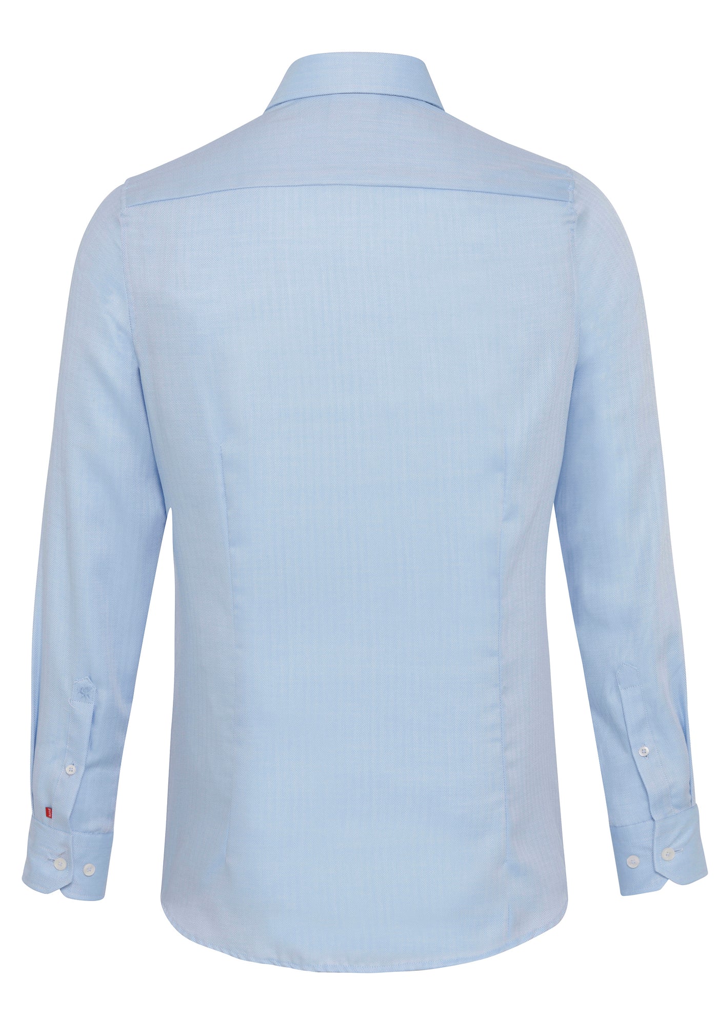 D71000-21105 PURE- City Hemd slim fit Langarm 100 uni hellblau