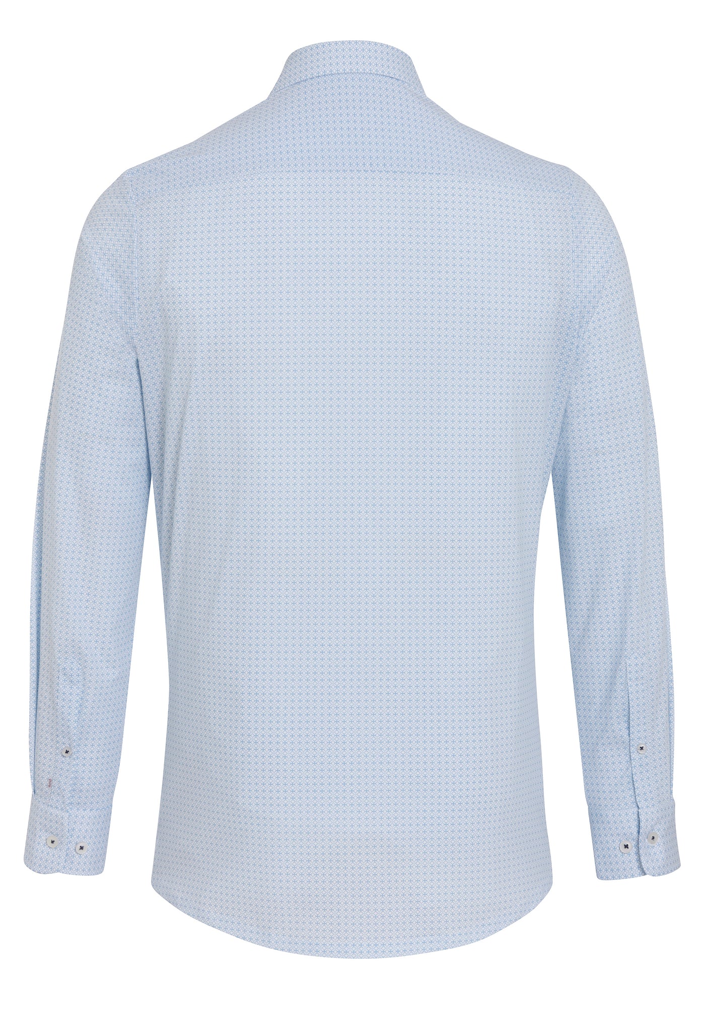 D71301-21155 PURE- Functional Hemd Langarm 170 druck hellblau