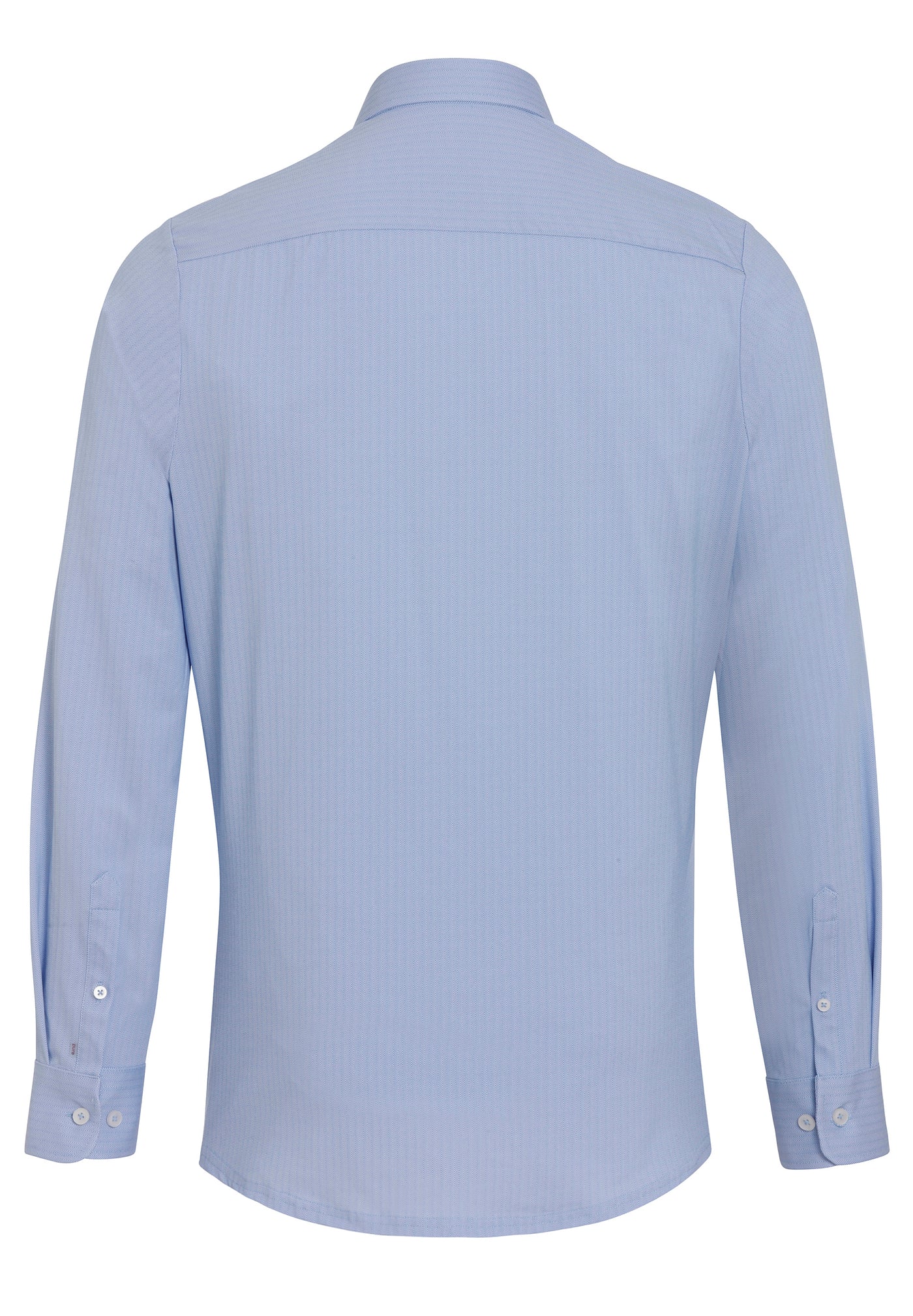 D71302-21155 PURE- Functional Hemd Langarm 100 uni hellblau