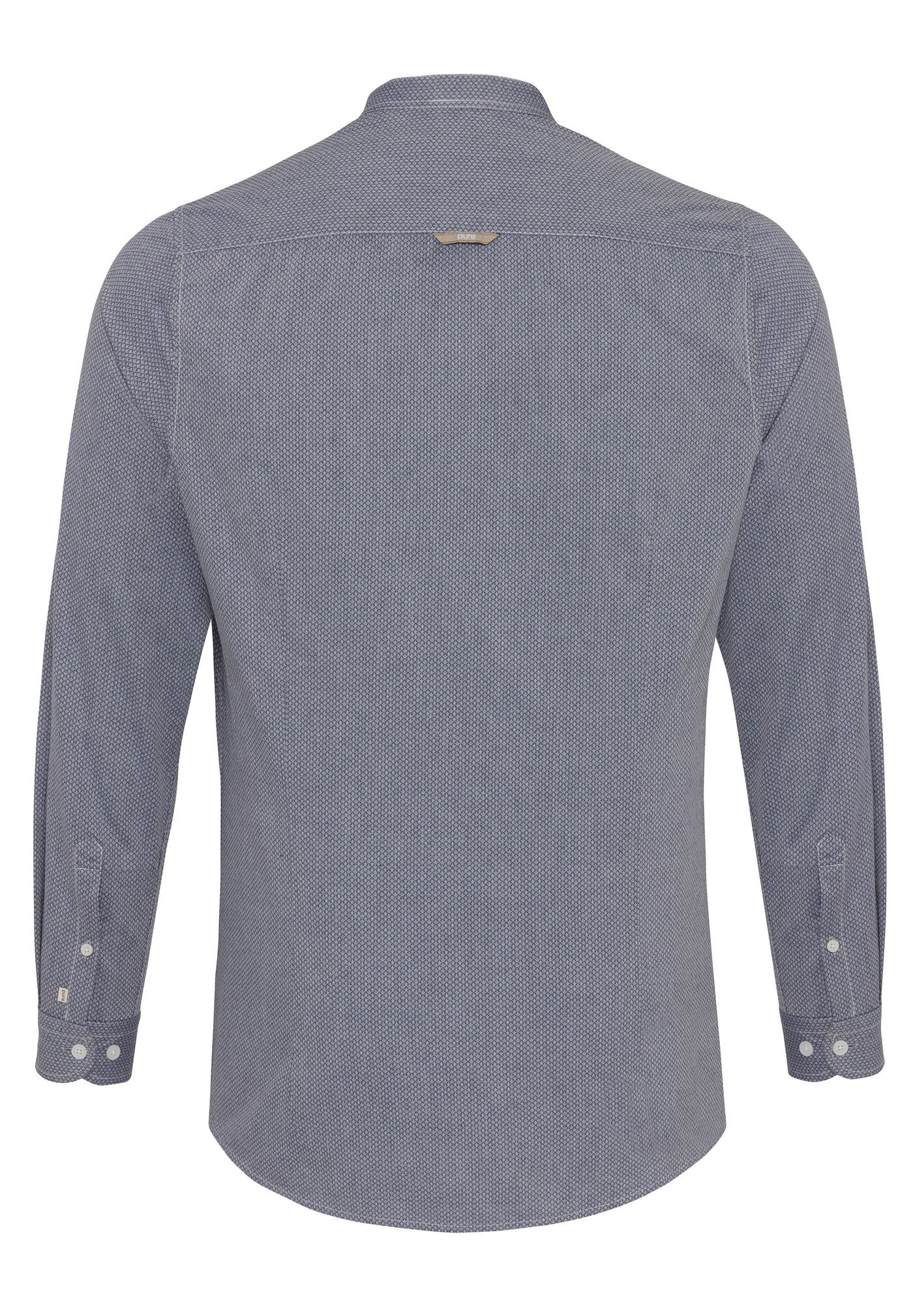 D72610-21697 PURE Tracht Hemd slim fit Langarm 120 uni dunkelblau