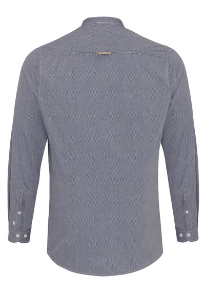 D72610-21697 PURE Tracht Hemd slim fit Langarm 120 uni dunkelblau