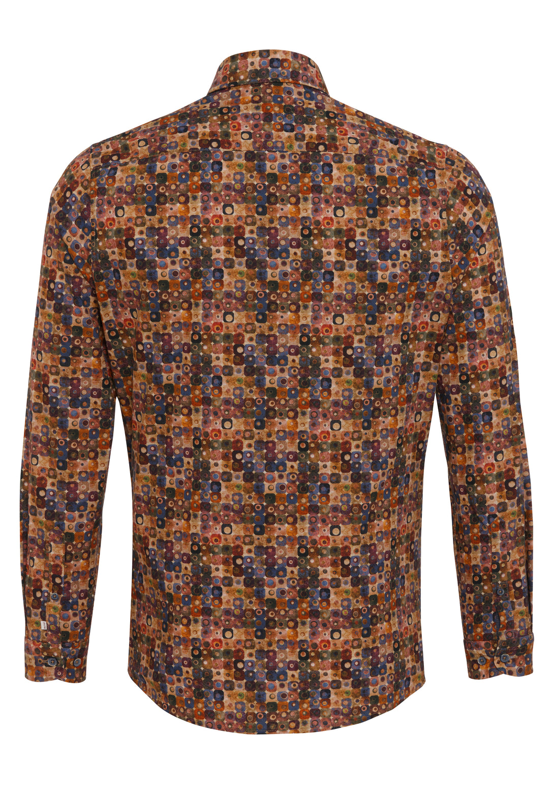 D91516-51102 PURE- Casual Hemd Langarm 985 druck multicolor