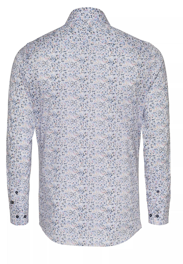 E11058-21701 PURE- FLXBL Hemd Langarm 985 druck multicolor