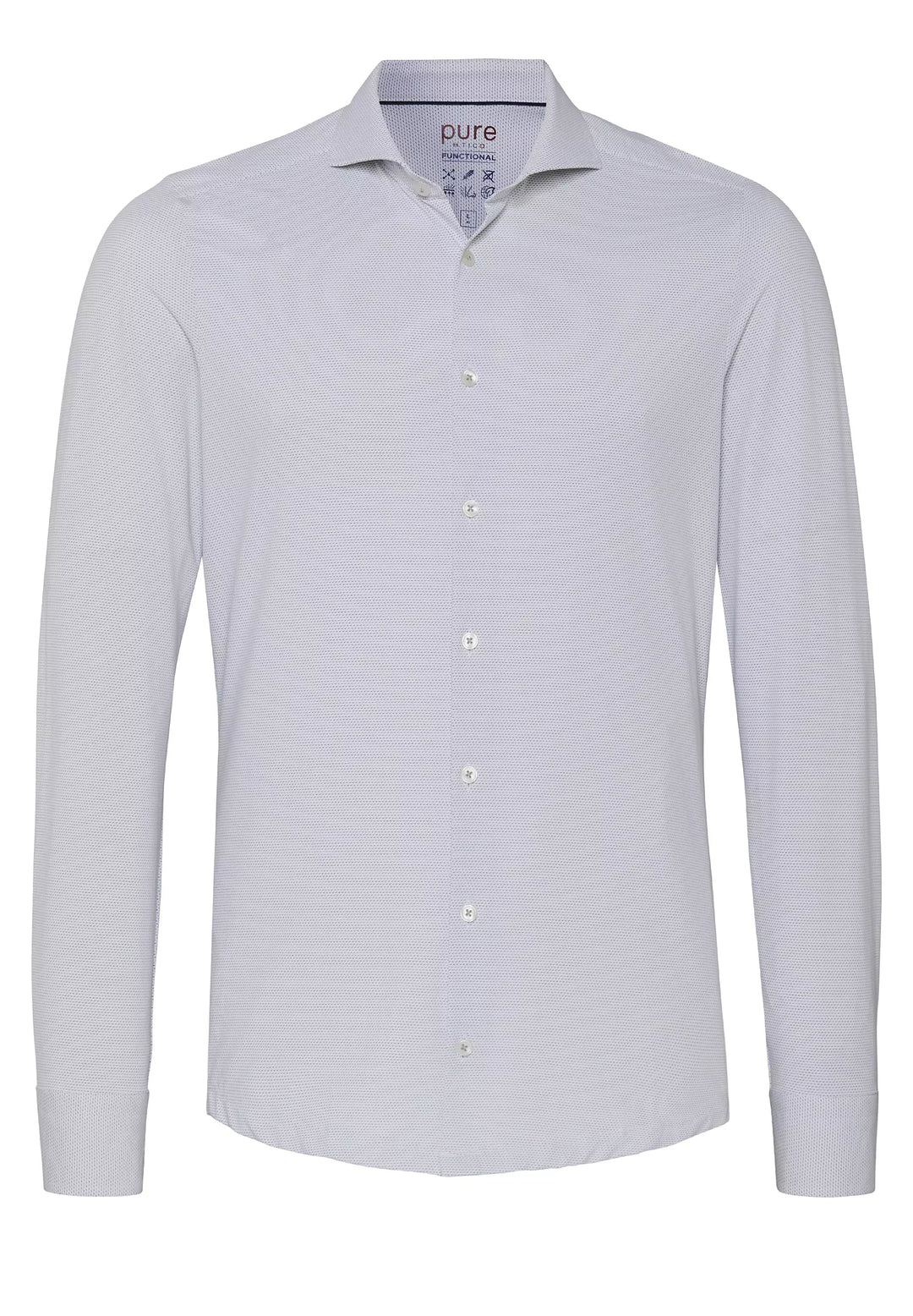 E11303-21710 PURE- Functional Hemd Langarm 430 uni oliv