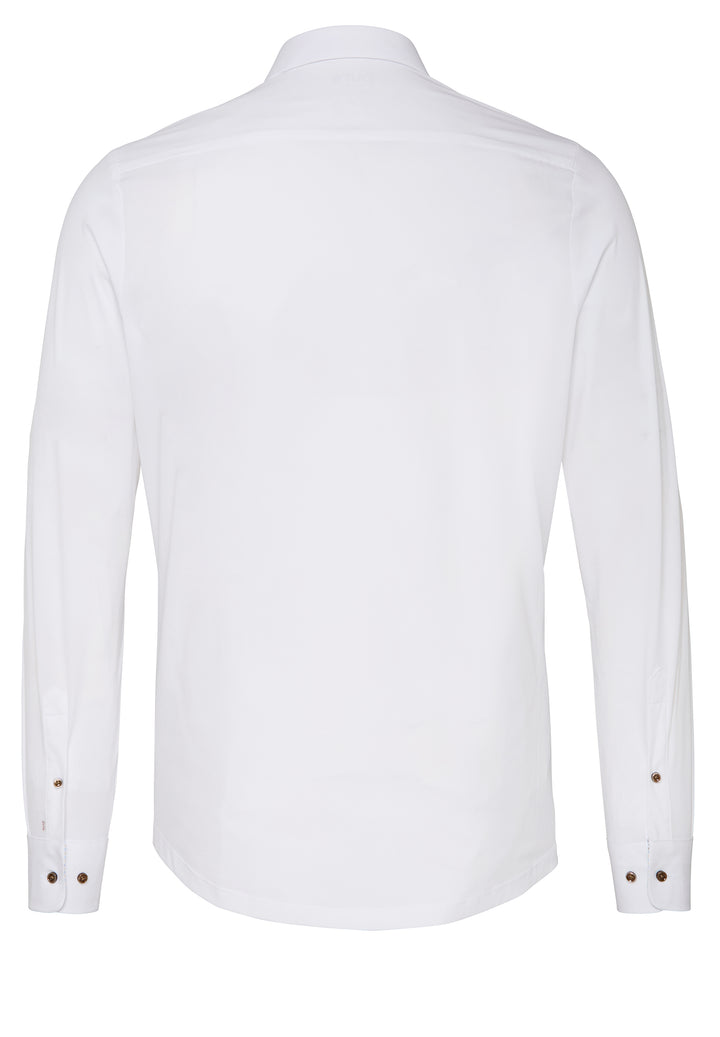 E11306-21712 PURE- Functional Hemd Langarm 900 uni weiß
