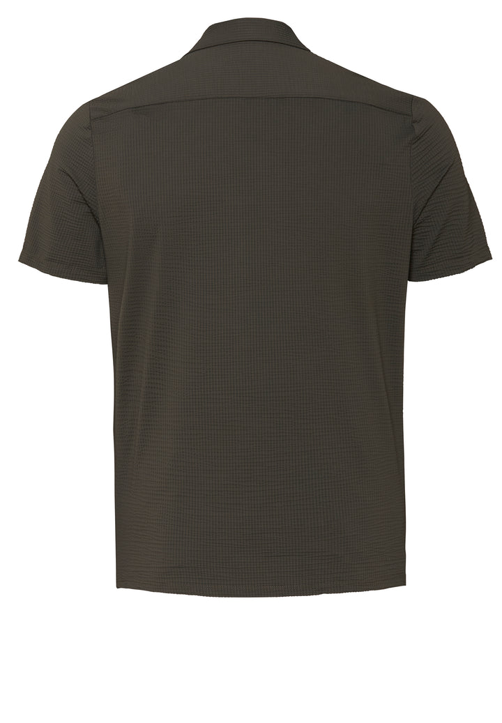 E11312-22910 PURE- Functional Hemd Halbarm 430 uni oliv