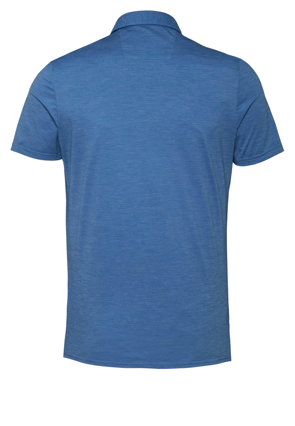 E11320-92930 Pure Functional Polo slim fit Halbarm 114 uni mittelblau