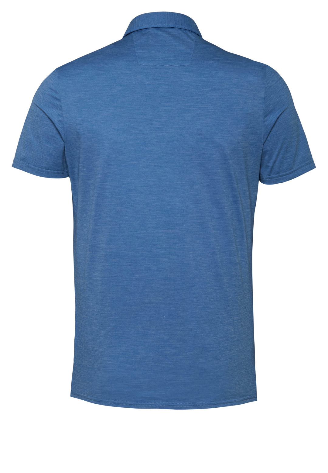 E11320-92930 Pure Functional Polo slim fit Halbarm 114 uni mittelblau