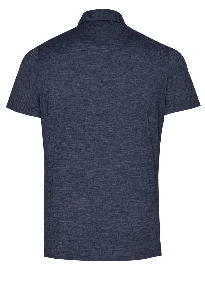 E11320-92930 Pure Functional Polo slim fit Halbarm 130 uni marine