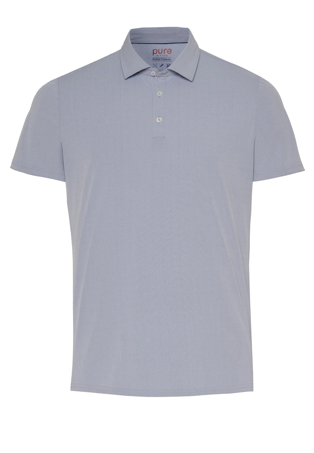 E11321-92930 Pure Functional Polo slim fit Halbarm 130 uni marine