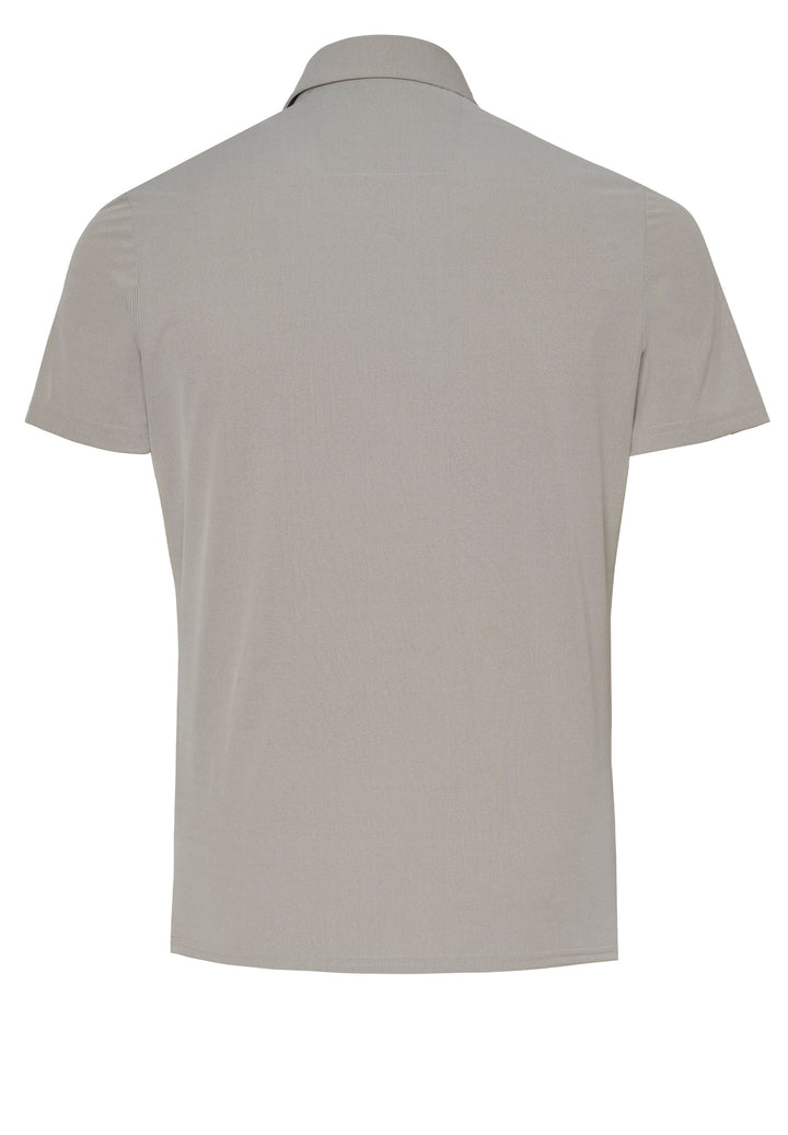 E11321-92930 Pure Functional Polo slim fit Halbarm 205 uni sand