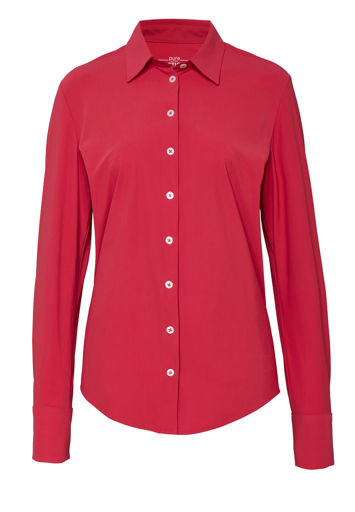 E11350-91911 PURE- Functional Bluse Langarm 305 uni rot