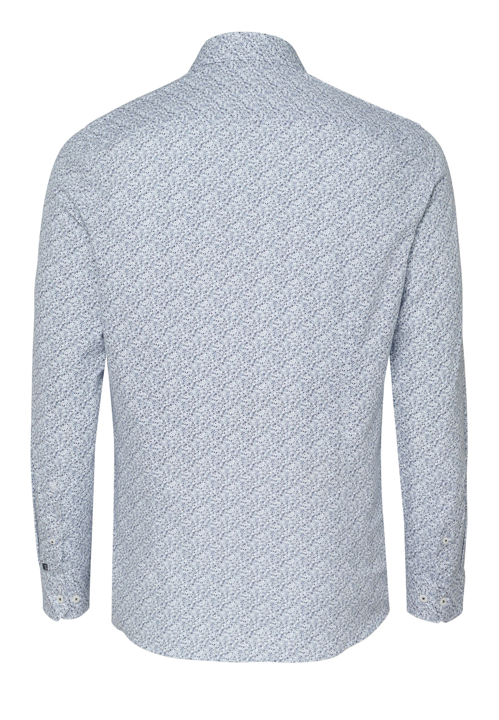 E21009-21103 PURE- City Hemd slim fit Langarm 773 druck grau