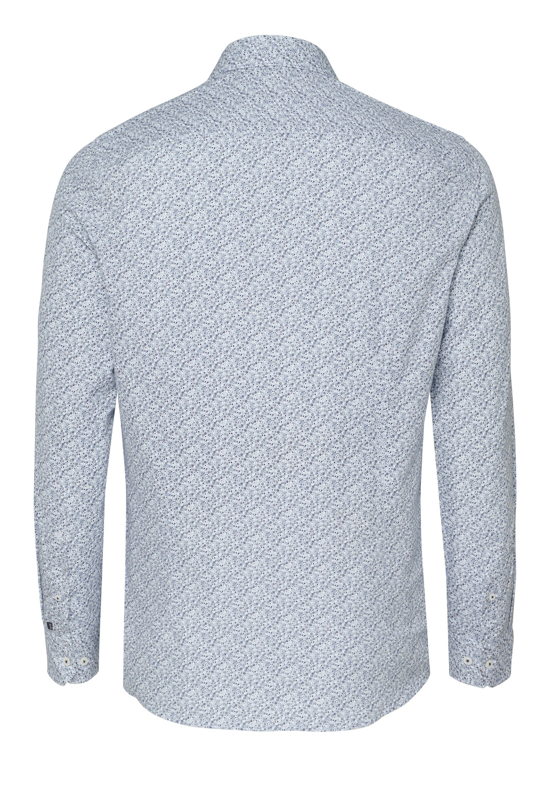 E21009-21103 PURE- City Hemd slim fit Langarm 773 druck grau