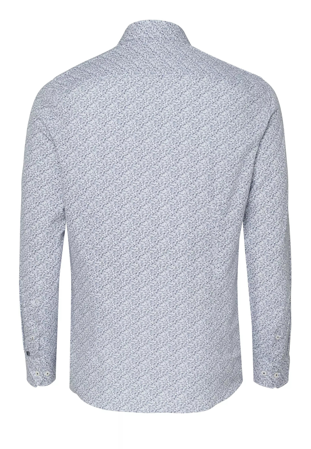 E21009-21103 PURE- City Hemd slim fit Langarm 773 druck grau