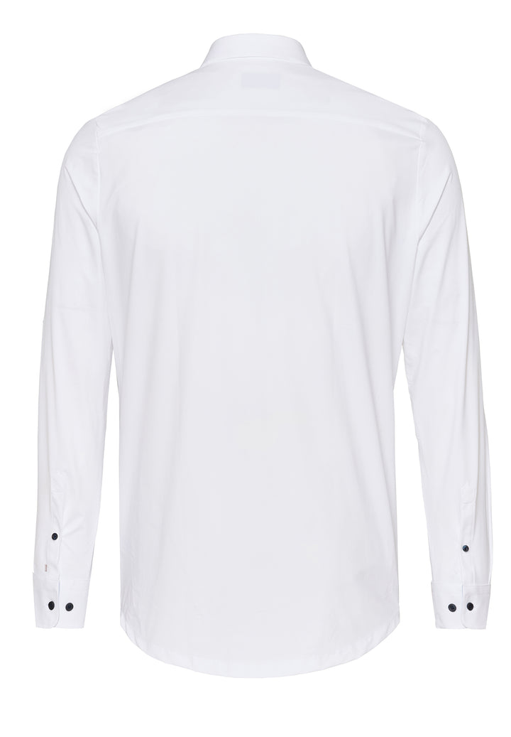 E21301-21741 PURE- Functional Hemd Langarm 906 uni weiß