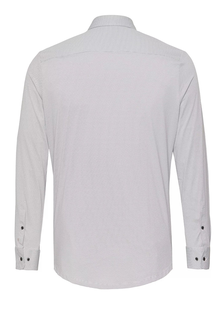 E21304-21742 PURE- Functional Hemd Langarm 230 uni mittelbraun