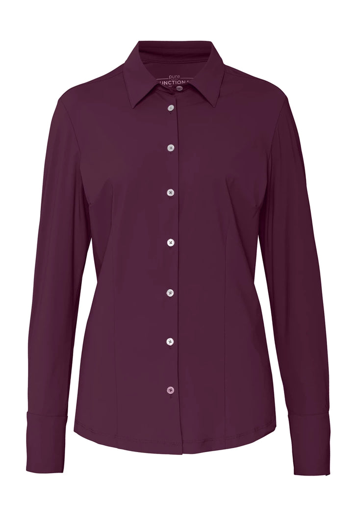 E21350-91910 - Functional Bluse slim fit - violett