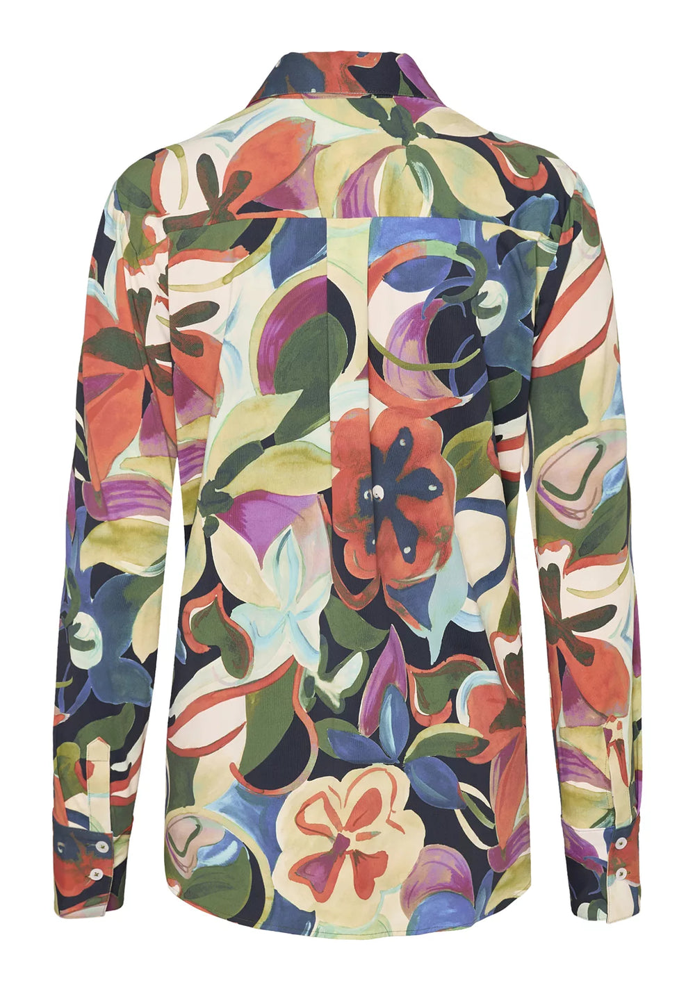 E21351-91911 PURE- Functional Bluse Langarm 985 druck multicolor