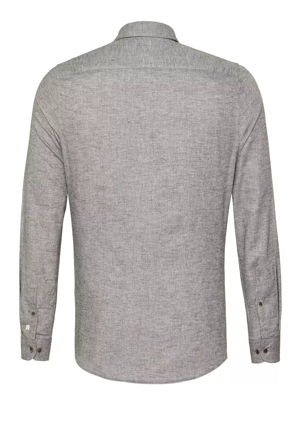 E21500-51202 PURE- Casual Hemd Langarm 710 uni grau