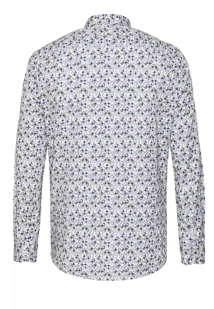 E21510-51102 PURE- Casual Hemd Langarm 985 druck multicolor