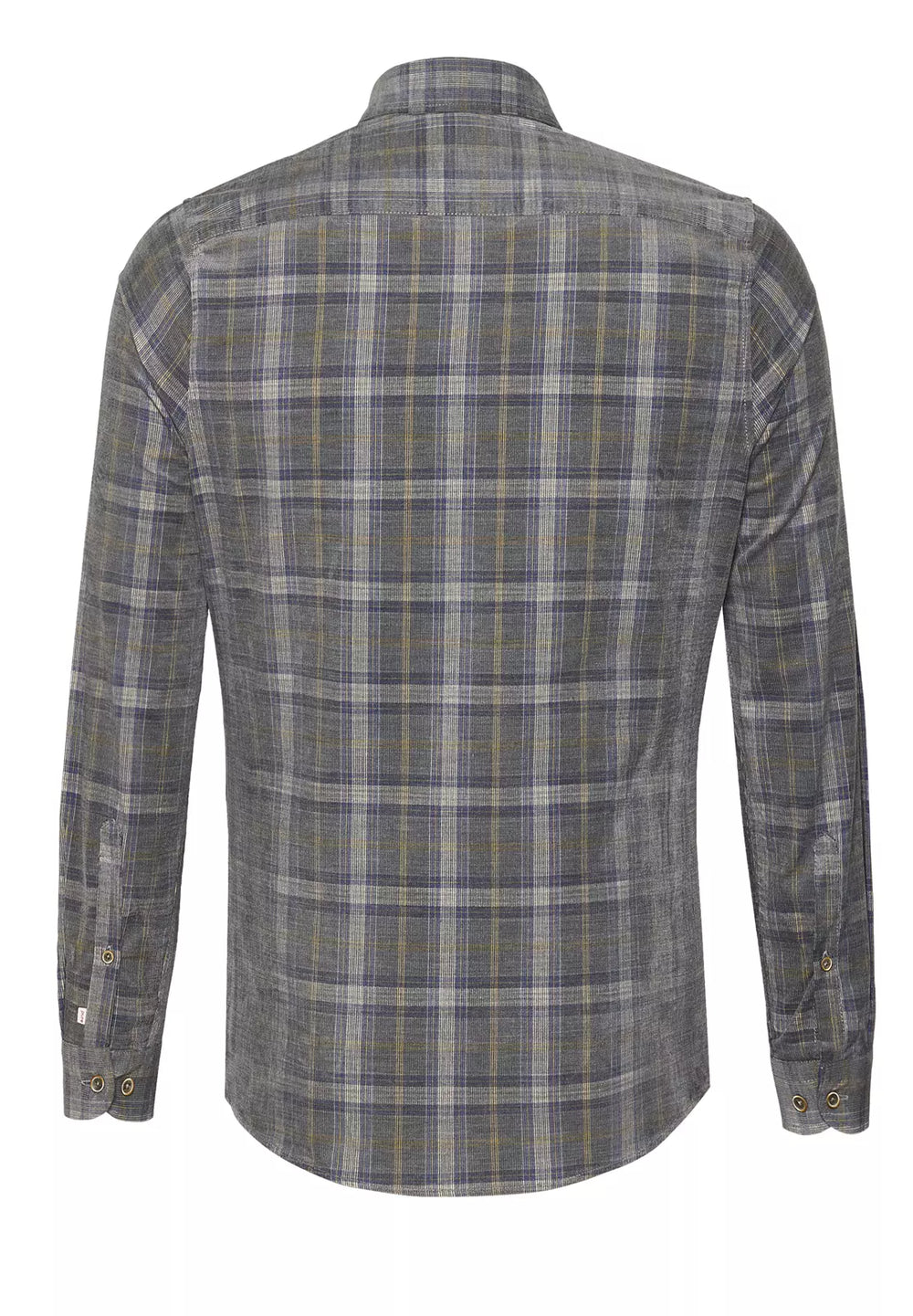 E21512-51201 PURE- Casual Hemd Langarm 753 karo grau
