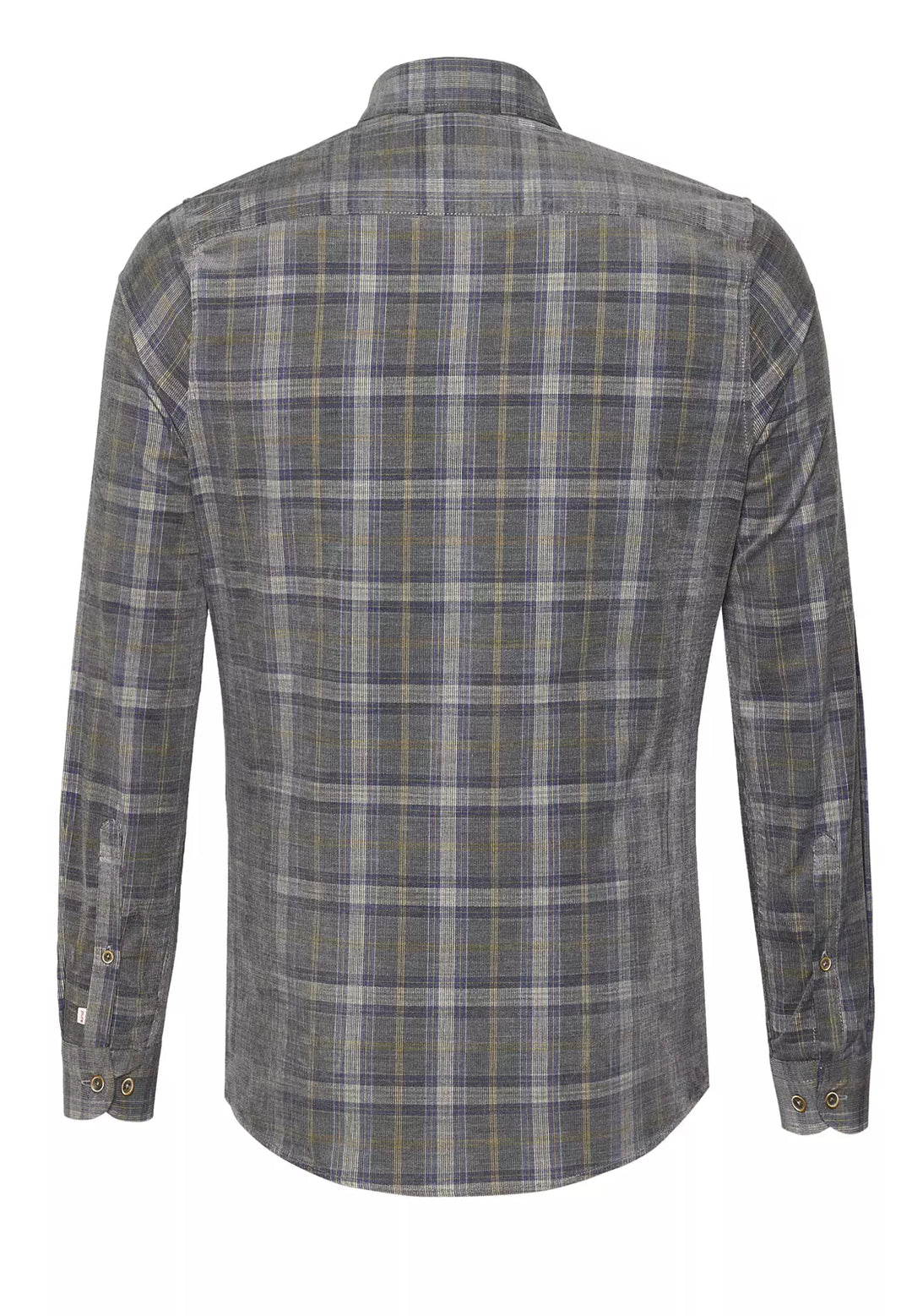 E21512-51201 PURE- Casual Hemd Langarm 753 karo grau