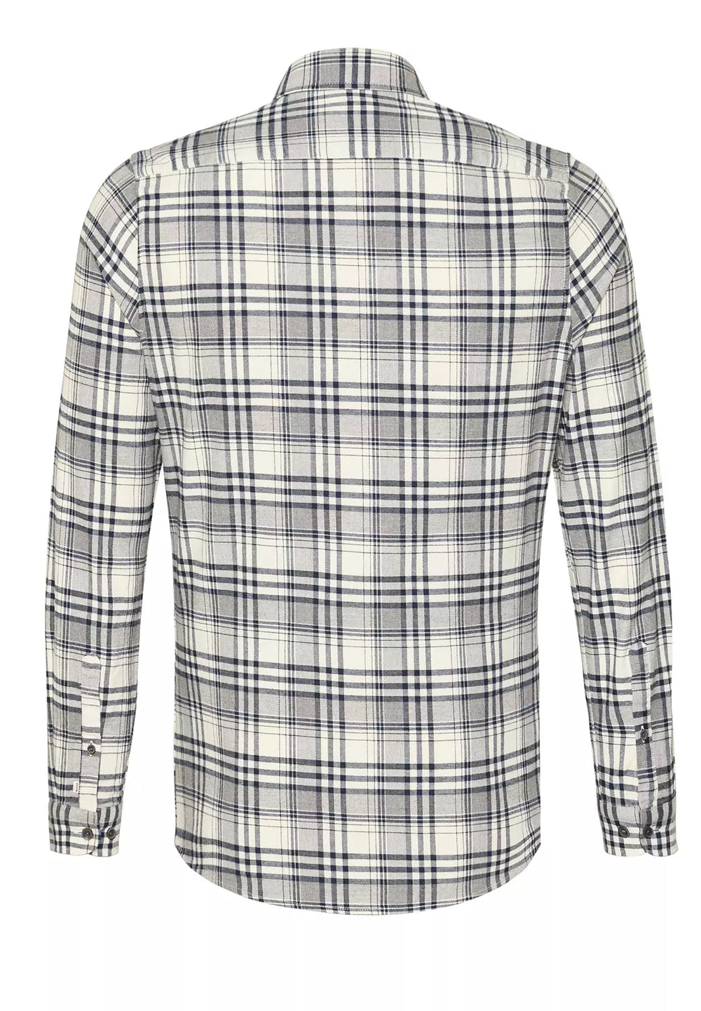 E21524-51201 PURE- Casual Hemd Langarm 158 karo marine