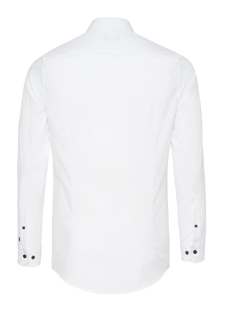 E31008-21705 PURE- City Hemd slim fit Langarm 900 uni weiß