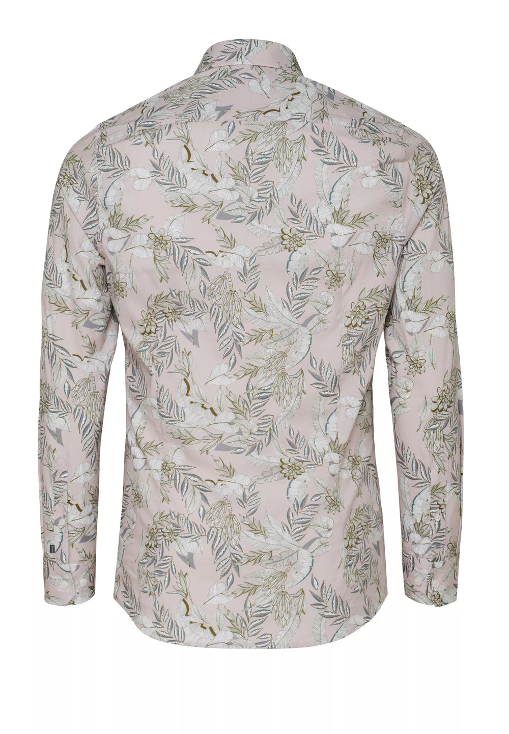 E31016-21706 PURE- City Hemd slim fit Langarm 390 druck rosa