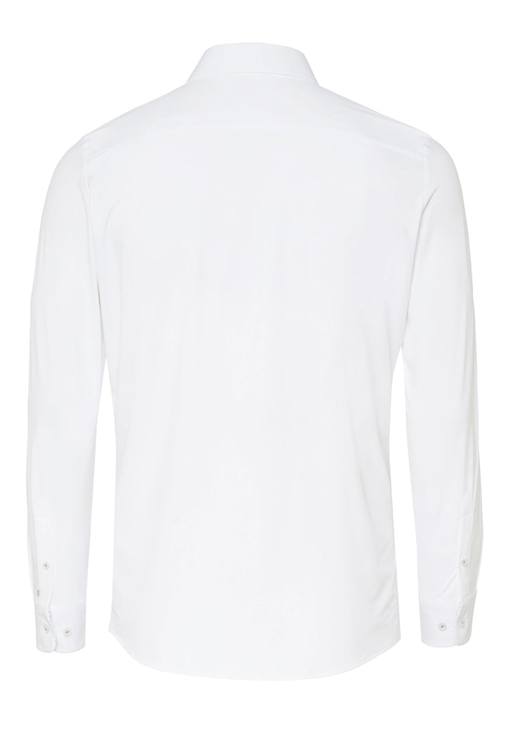 E31301-21741 PURE- Functional Hemd Langarm 904 uni weiß