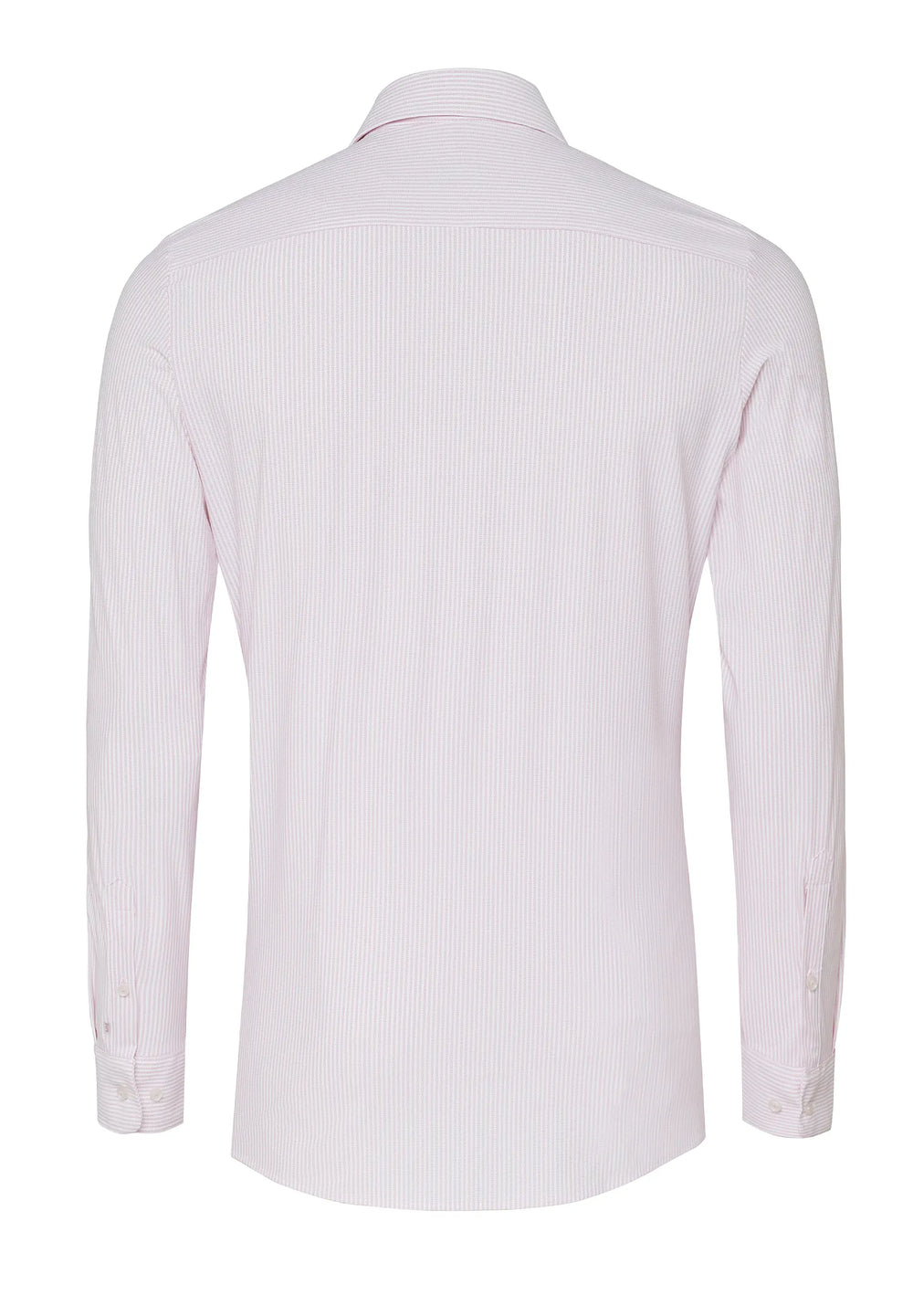 E31302-21742 PURE- Functional Hemd Langarm 388 streifen rosa
