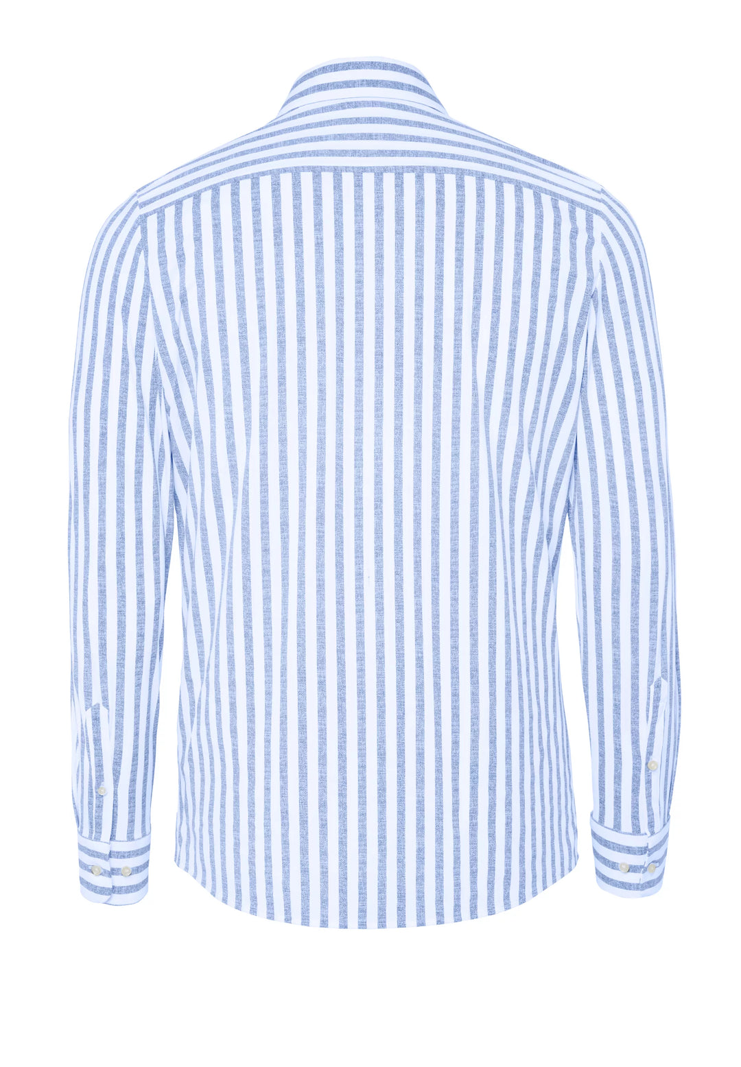 E31312-21742 PURE- Functional Hemd Langarm 160 streifen hellblau