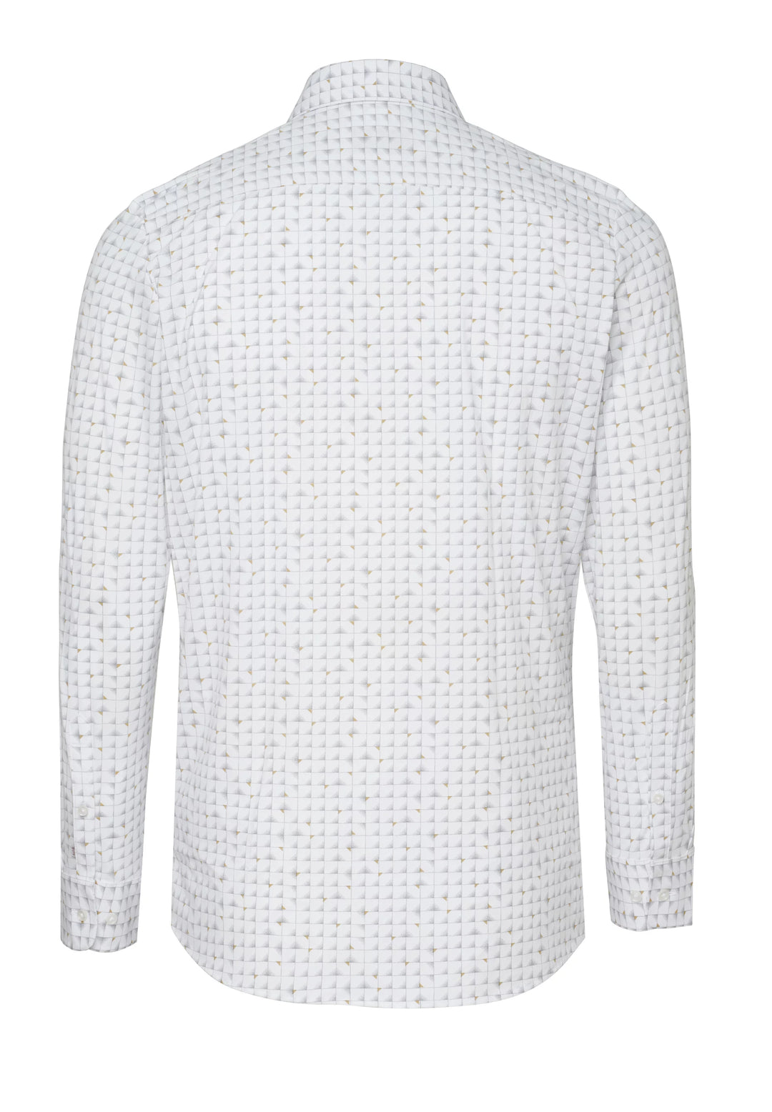 E31313-21742 PURE- Functional Hemd Langarm 273 druck beige