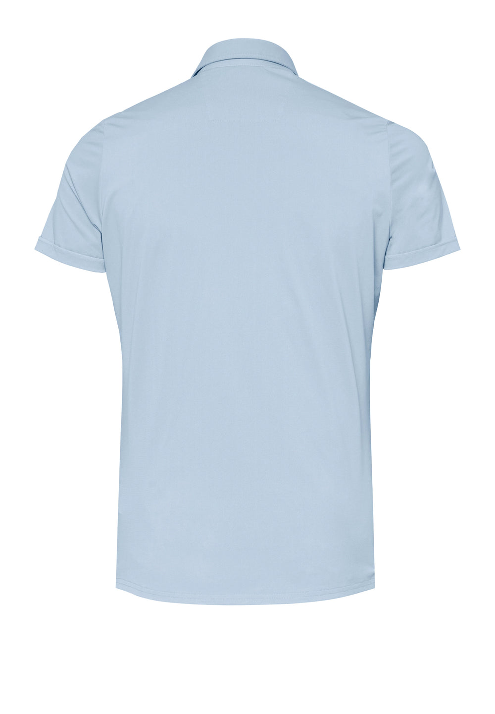 E31320-92930 Pure Functional Polo slim fit Halbarm 100 uni hellblau