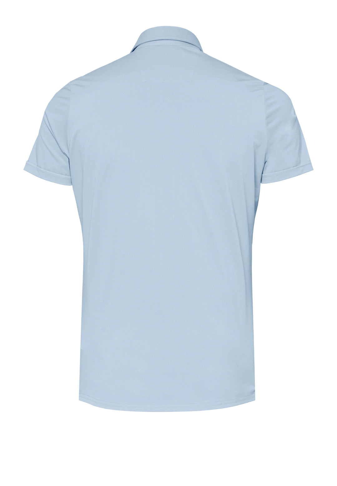 E31320-92930 Pure Functional Polo slim fit Halbarm 100 uni hellblau