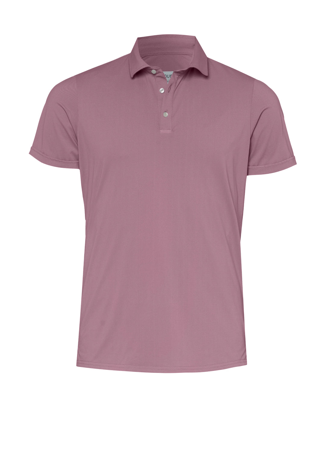 E31320-92930 Pure Functional Polo slim fit Halbarm 340 uni rosa